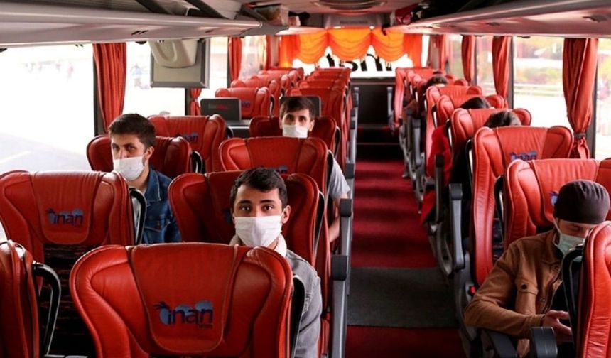 Şehirlerarası otobüslere denetim: 22 otobüs sürücüsüne ceza