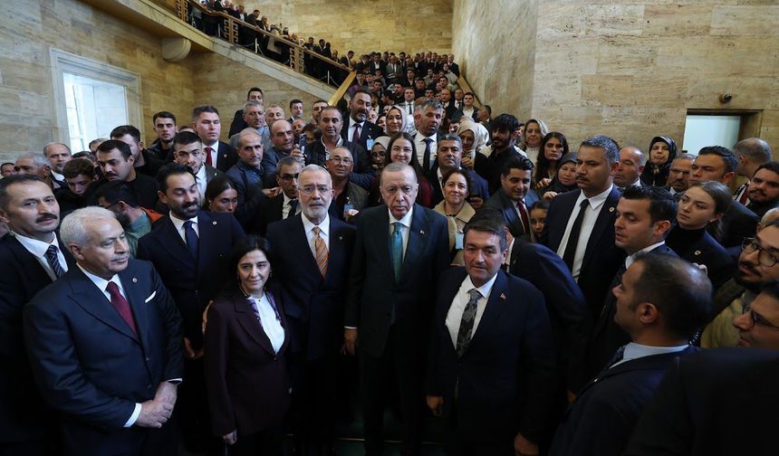 Manisa Teşkilatı TBMM'de: Erdoğan'a ziyaret