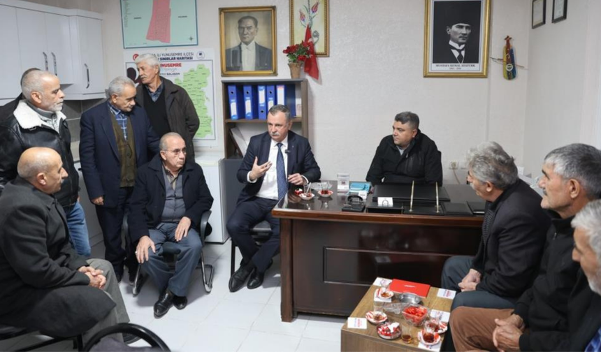 Başkan Balaban Spil Mahallesi’nde vatandaşın taleplerini dinledi