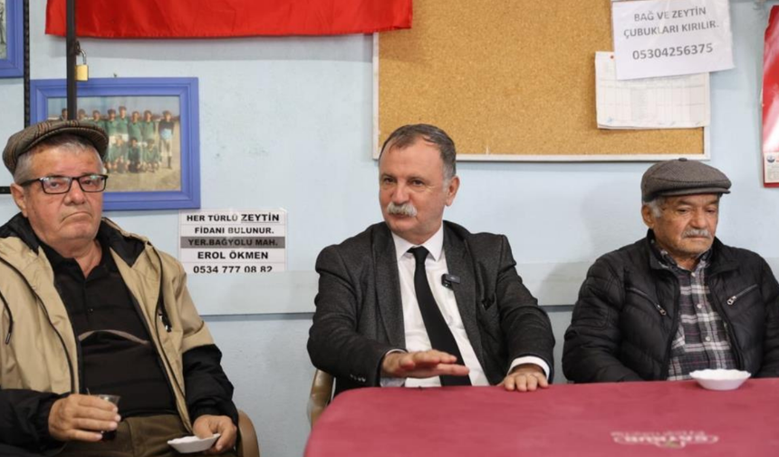 Başkan Balaban Yuntdağı’nda vatandaşlarla buluştu