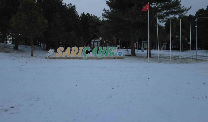 Beklenen kar yağışı Manisa'da da görüldü