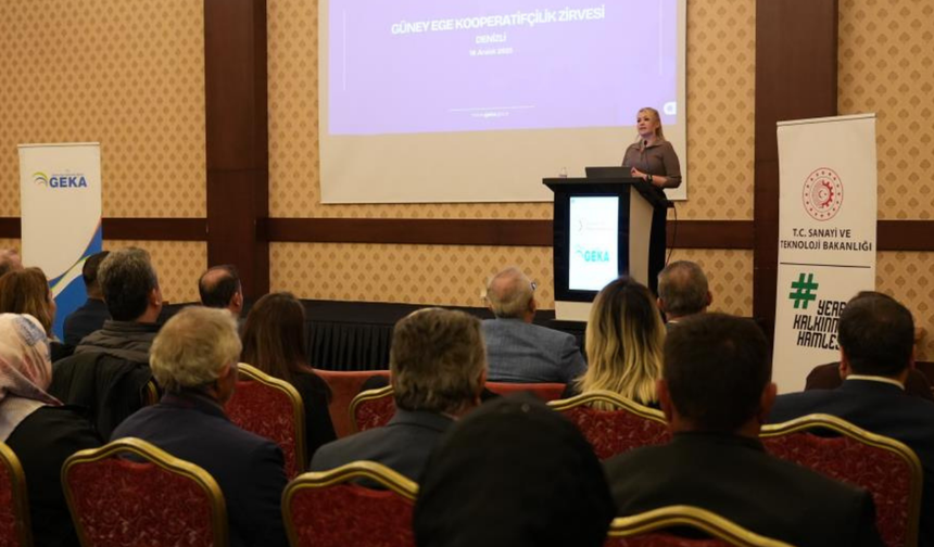 Güney Ege Kooperatifçilik Zirvesi GEKA'nın öncülüğünde  toplandı