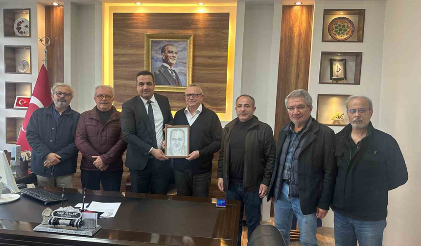 Kaymakam Dalak'ı duygulandıran portre