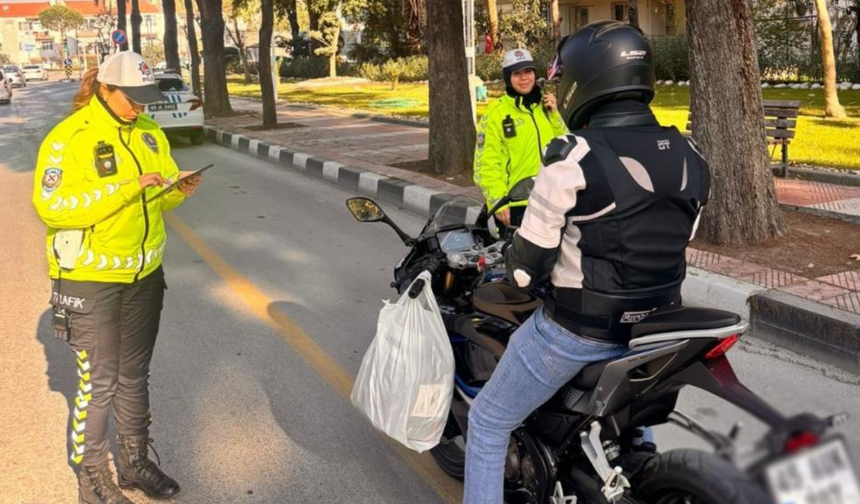 Kask takmayan yandı: Manisa'da motosiklet denetimlerinin faturası 2,2 milyon lira