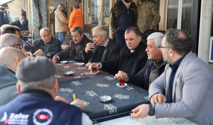 Başkan Balaban Üçpınar’da talepleri dinledi