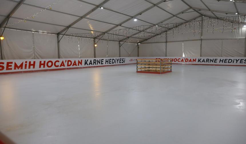 Yunusemre’de karneler buz pateniyle kutlanacak