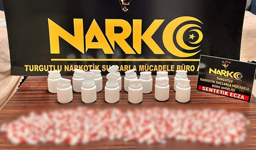 Manisa’da narkotik darbesi: 5 tutuklama