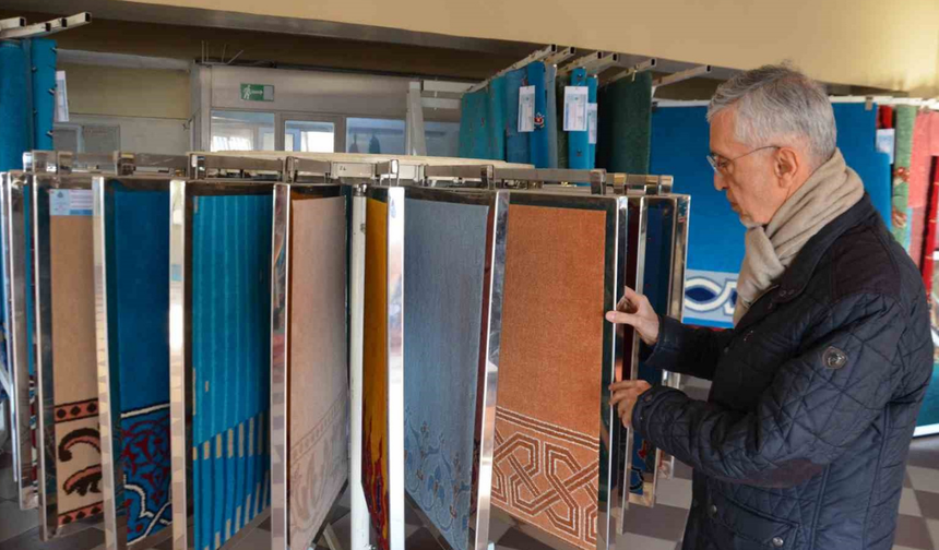 Tokyo Camii’nin halıları 26 yıl sonra Demirci’de yeniden dokundu