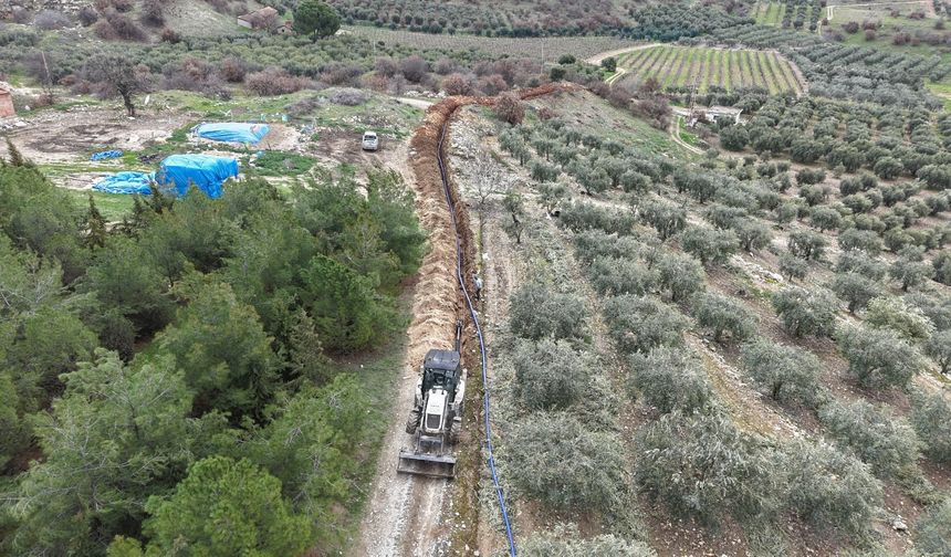 Yeniköy’e yeni içme suyu hattı: 800 metrelik terfi çalışması başladı