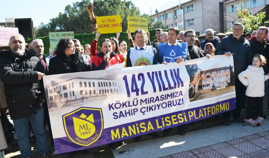 Manisa Lisesi için öğrenciler ve mezunlar ses yükseltti