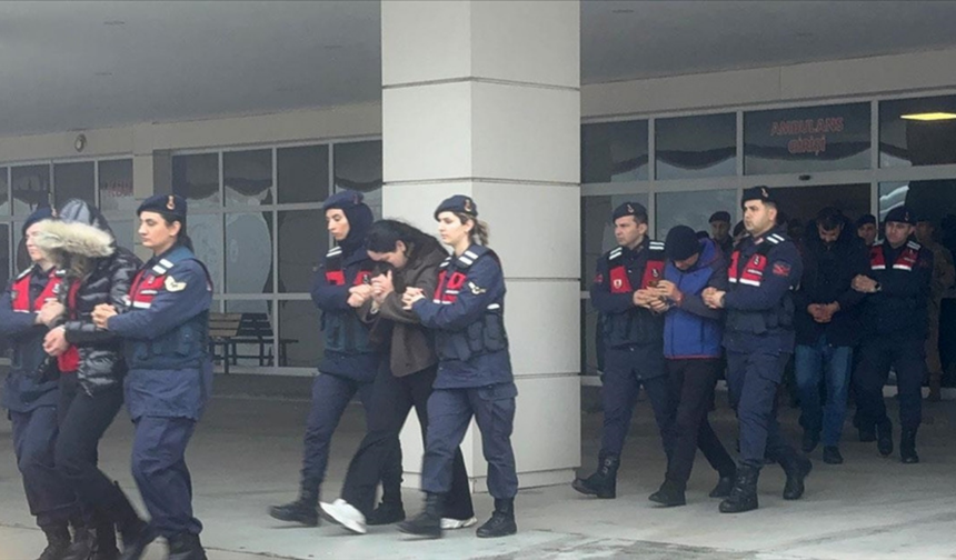 Manisa dahil 11 ilde dev operasyon: 61 şüpheli gözaltında