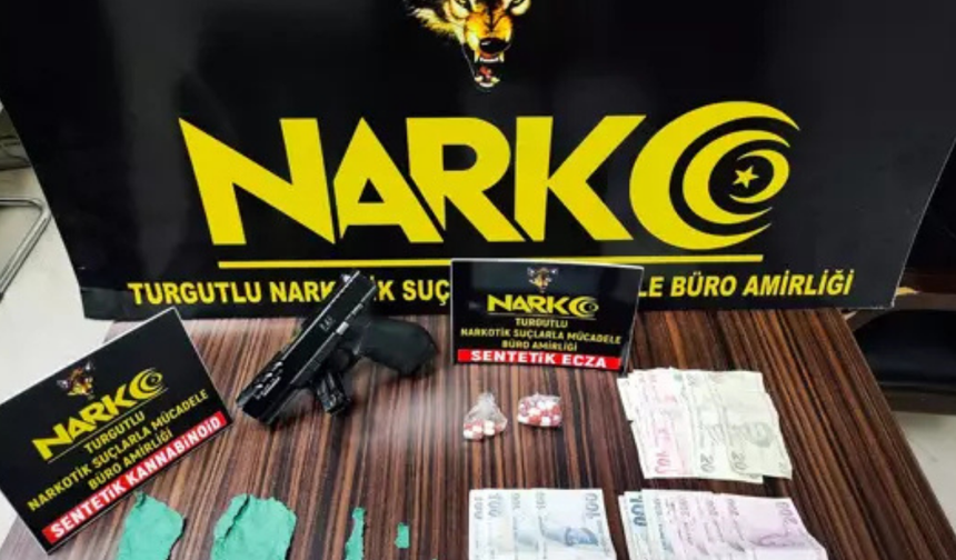 Manisa’da narkotik darbesi: Uyuşturucu operasyonunda 3 tutuklama