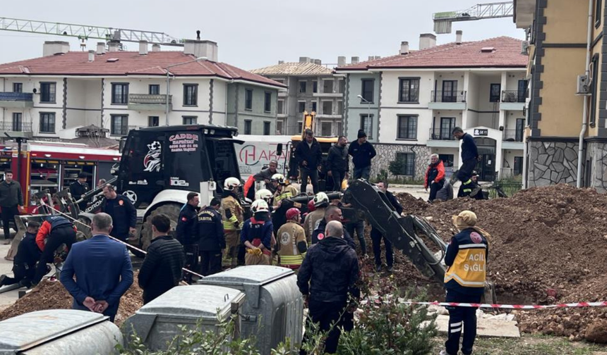 Manisa’da altyapı çalışmasında göçük: 1 işçi toprak altında kaldı