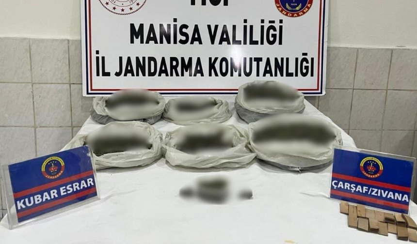 Jandarmadan Manisa’da dev yasaklı madde operasyonu: 106 tutuklama