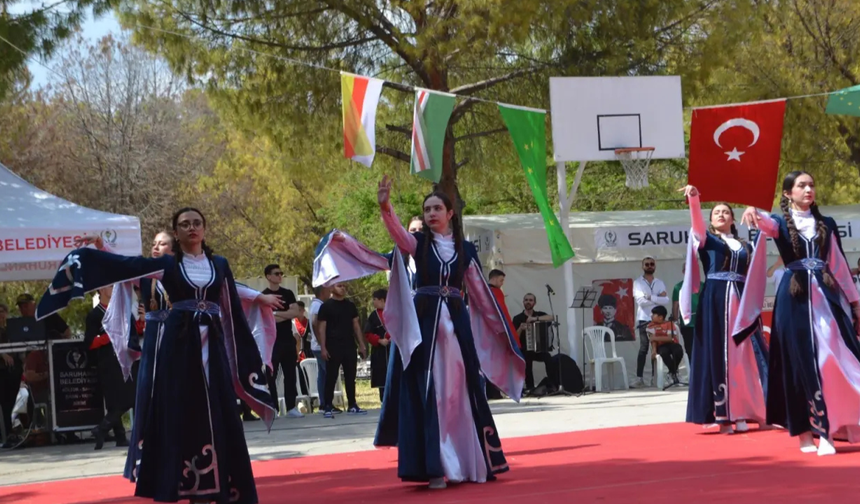 Manisa’da Kafkas kültürü şenlikle yaşatıldı