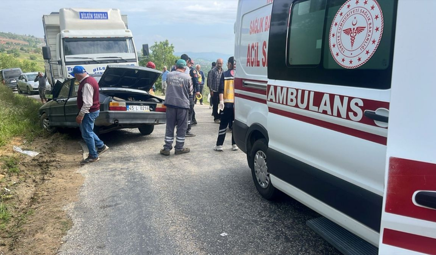 Manisa’daki trafik kazasında 1 kişi hayatını kaybetti