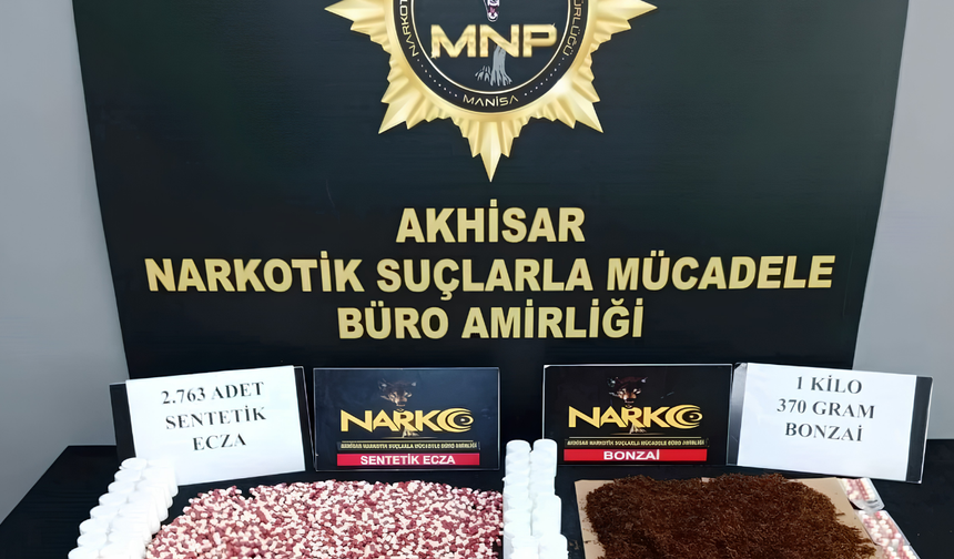 Manisa’da yasaklı madde operasyonu: 24 şüpheliden 21’i tutuklandı