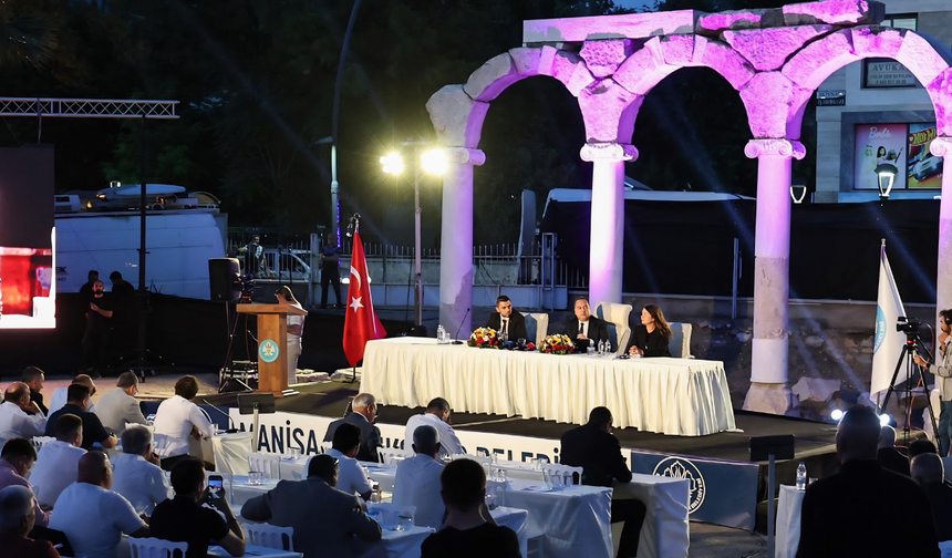 Thyateira Antik Kenti’nde tarihi meclis: Manisa Büyükşehir’den yatırım ve proje mesajları