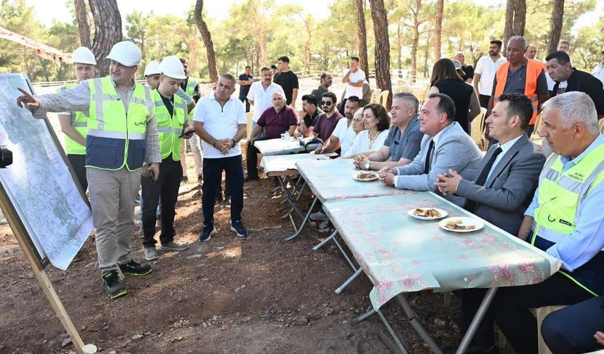 Gördes’in 22 yıllık içme suyu sorunu tarihe karışıyor