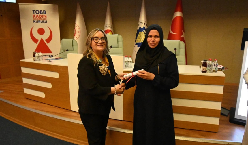 Manisa'da kadın kaynakçılar sertifikalarına kavuştu