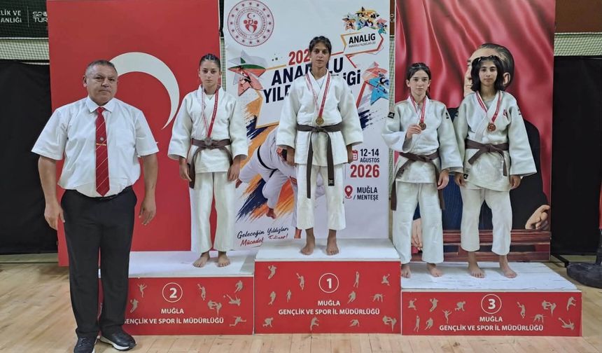 Yunusemreli judoculardan Muğla'da üç Türkiye derecesi