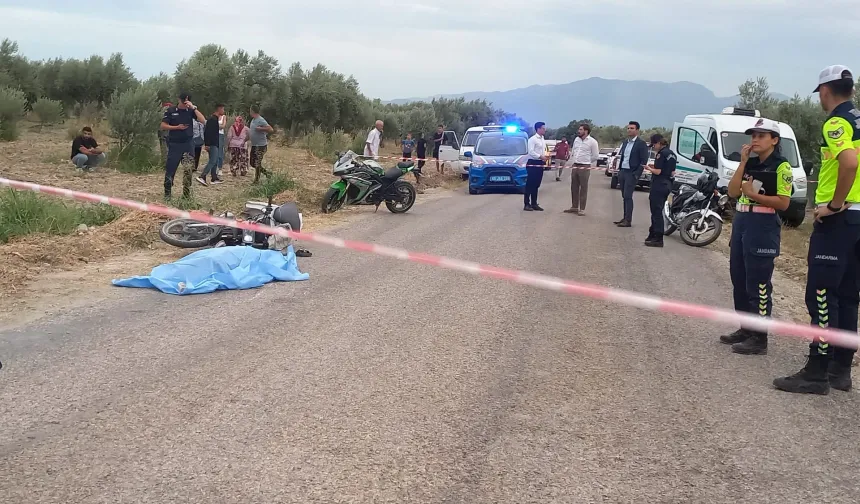 Saruhanlı’da otomobil ile motosiklet çarpıştı: 29 yaşındaki sürücü hayatını kaybetti
