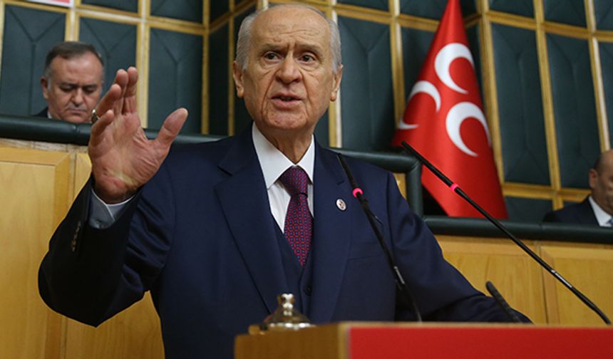 Devlet Bahçeli: CHP'den hiçbir halt olmaz