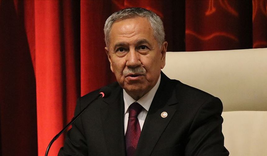 Bülent Arınç'tan Gazze açıklaması: Gönüllülerin her birini alınlarından öpüyor ve tebrik ediyorum