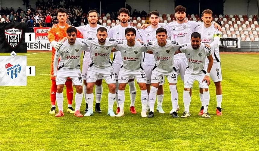 Somaspor ilk yarıyı düşme hattında tamamladı