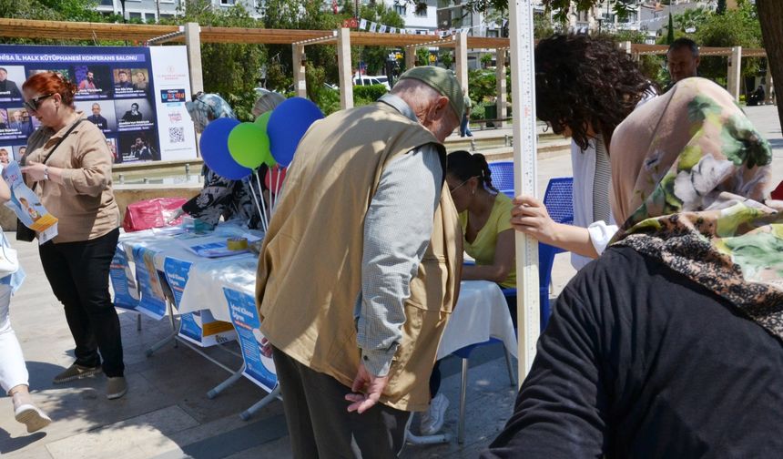 Şehzadeler'de 19 bin kişiye ücretsiz vücut kitle indeksi ölçümü hedefleniyor
