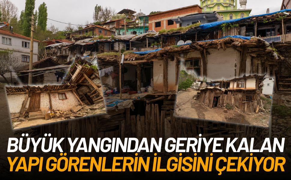 Manisa'da ahşap yapı 100'den fazla kişiye yuva oluyor