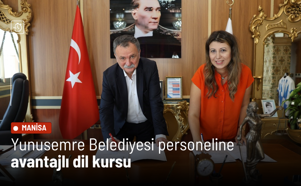Yunusemre Belediyesi personeline avantajlı dil kursu