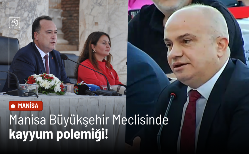 Manisa Büyükşehir Meclisinde kayyum polemiği!