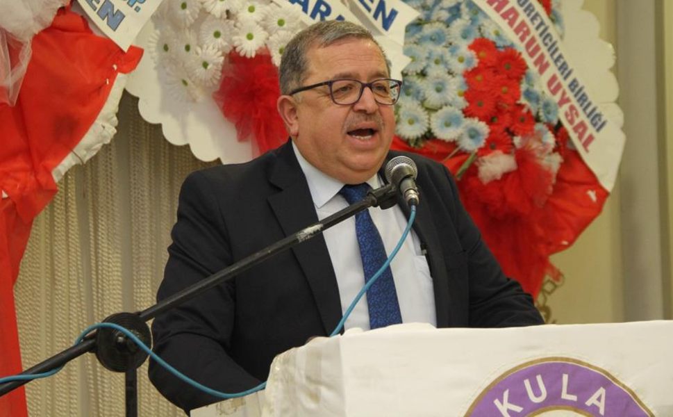 Aytekin Şadan yeniden Kula Esnaf ve Sanatkârlar Odası Başkanı seçildi