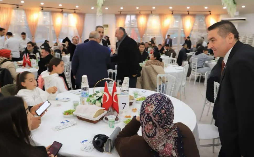 Saruhanlı'da şehit aileleri ve gaziler onuruna iftar düzenlendi