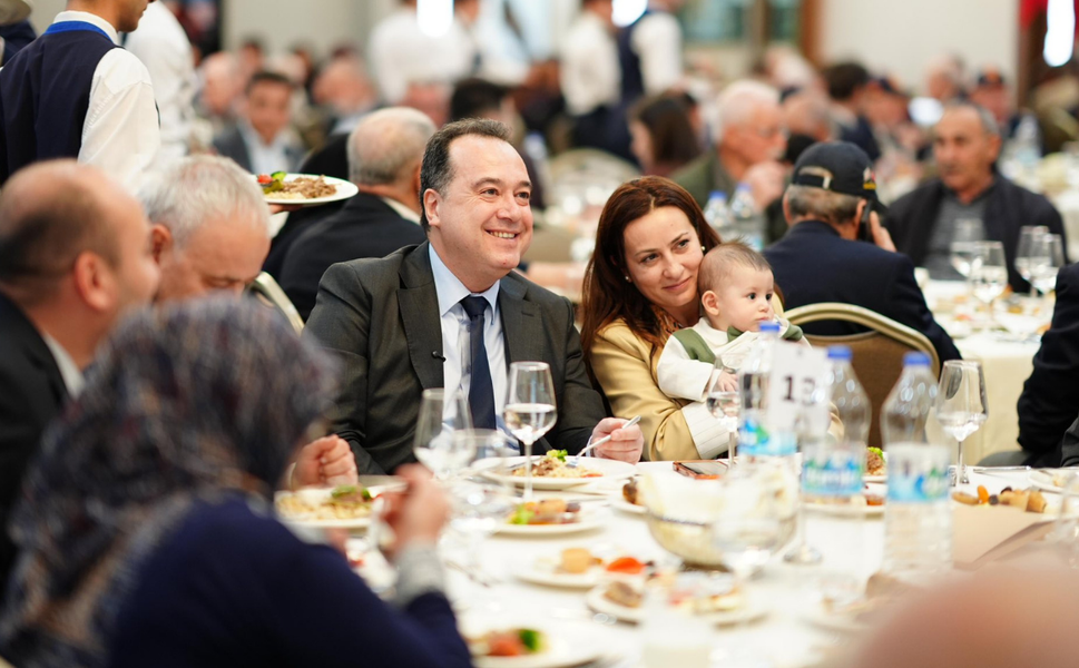 Başkan Dutlulu, şehit aileleri ve gazilerle iftar sofrasında buluştu