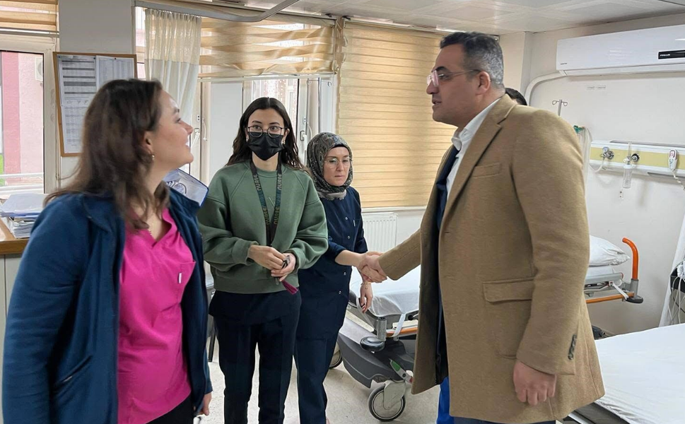 Kaymakam Dalak bayramda görev başındaki personeli unutmadı