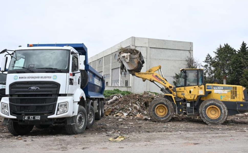 Manisa Büyükşehir’den kaçak atıklara sıfır tolerans