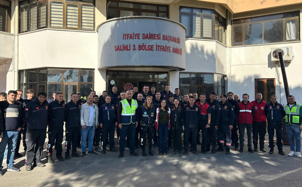 Manisa'da personele güvenli çalışma eğitimi verildi