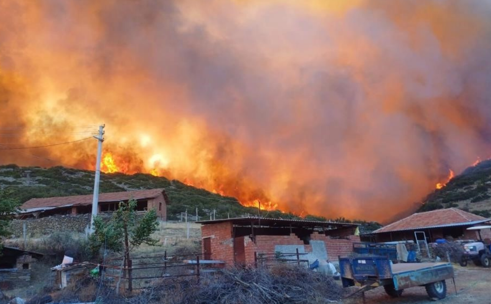 Salihli’de yangın riskine karşı yasak kararı