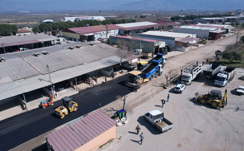 Sarıgöl Yeni Sanayi Sitesi’ne Büyükşehir dokunuşu
