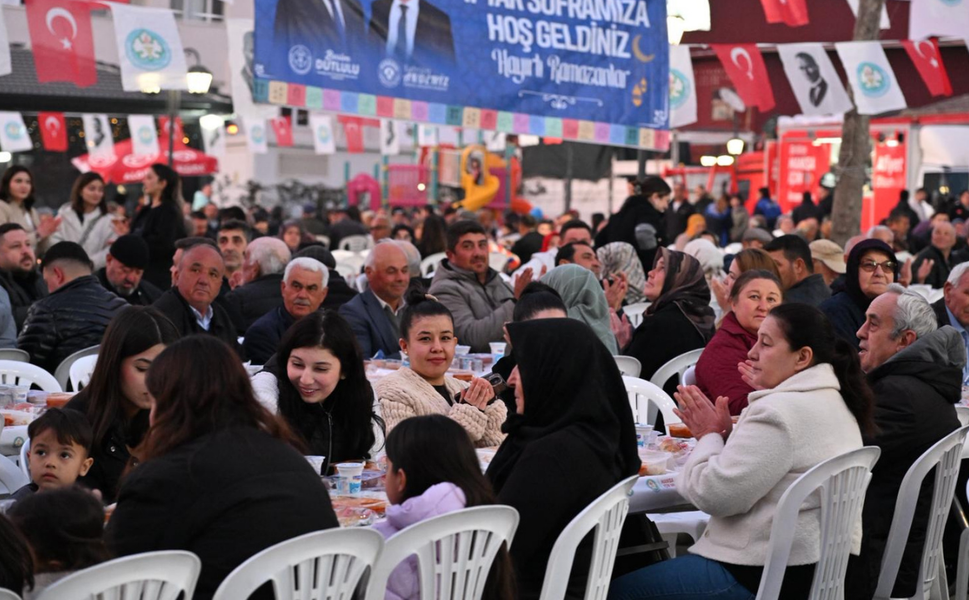 Sarıgöl’de Ramazan sofrasında birlik ve beraberlik buluşması