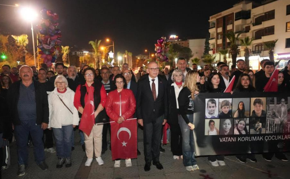 Turgutlu’da 23 Nisan’da “Sessiz Saygı Korteji”: Ayla Kara ve öğrenciler anıldı