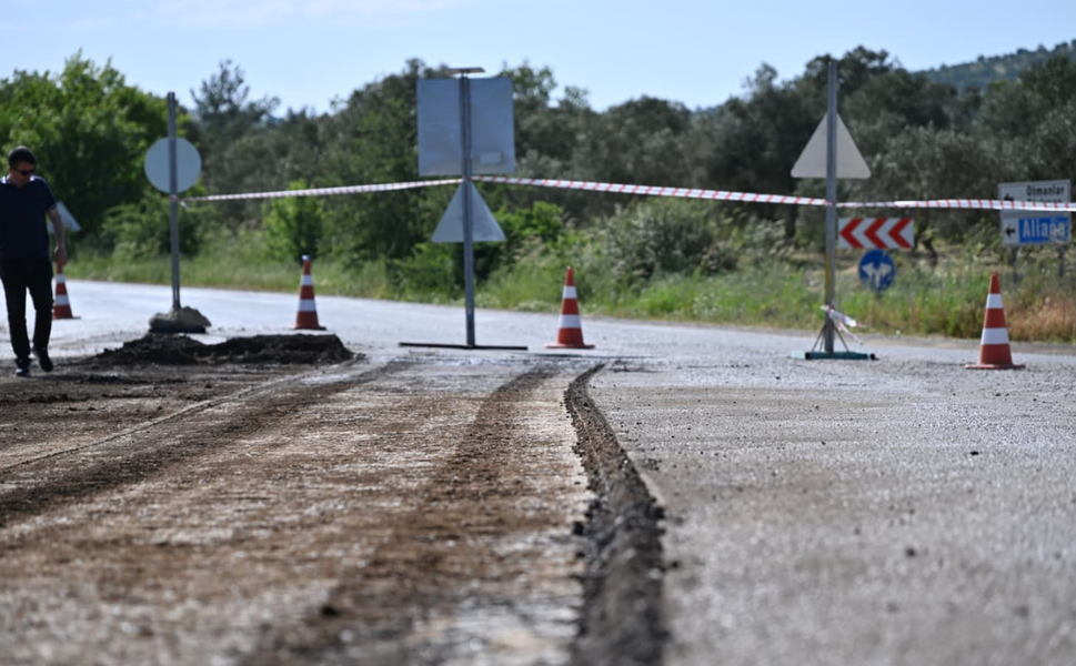 Büyüksümbüller-Ortaköy yolunda sıcak asfalt mesaisi: 18 Mayıs’a kadar kapalı