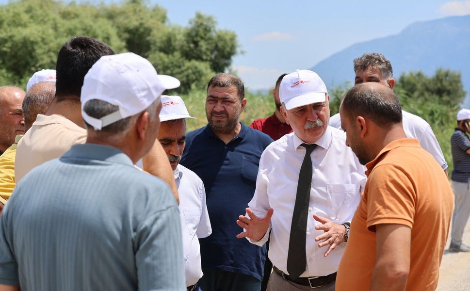 Başkan Balaban Fevzi Çakmak'ta süren çalışmaları yerinde inceledi