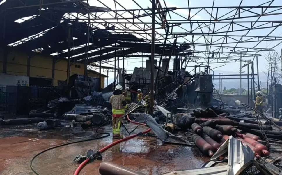 Manisa Salihli’de oksijen dolum tesisinde patlama: 2 ölü, 2 yaralı