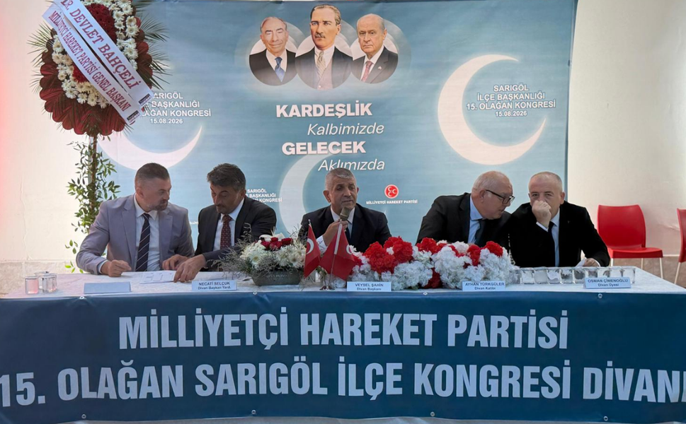 MHP İzmir İl Başkanı Şahin Sarıgöl’de konuştu: Terör bitecek, kardeşlik mühür vuracak