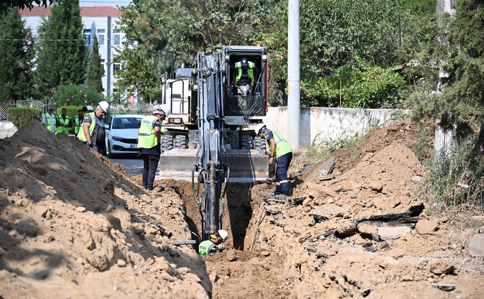 Alaşehir Baklacı’da taşkın sona eriyor: MASKİ’den 1.2 kilometrelik altyapı