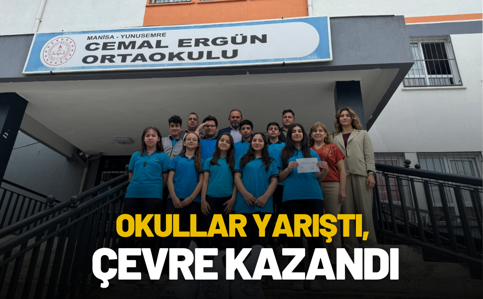 Yunusemre’de okullararası pil yarışması sona erdi