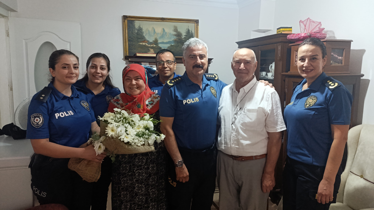 Emniyet Teşkilatından Vefa Ziyareti Aktaş Ailesinden Emeklilere Anlamlı Ziyaret